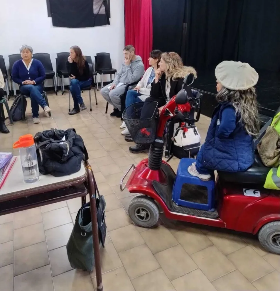 Angostura avanza en el relevamiento de la ciudad para mejorar la Accesibilidad Universal