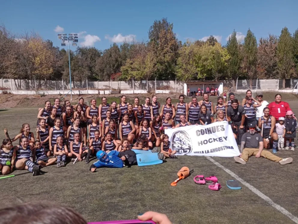 Coihues rugby & hockey club llevó sus actividades por toda la región