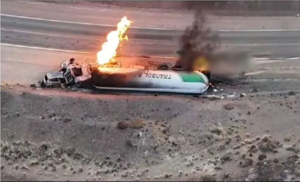 Accidente en la Ruta 237: El camionero volcó estaba alcoholizado