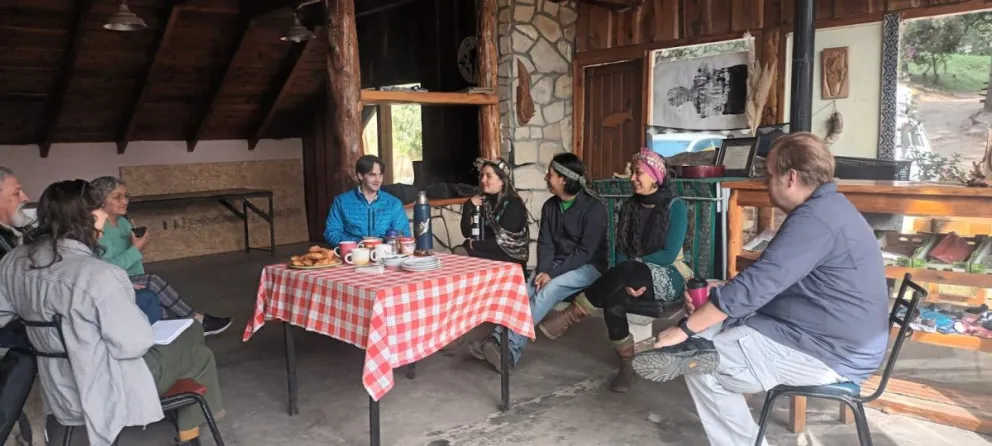 Periodistas de la Universidad de Nueva York realizan un documental sobre el Lof Paicil Antriao 