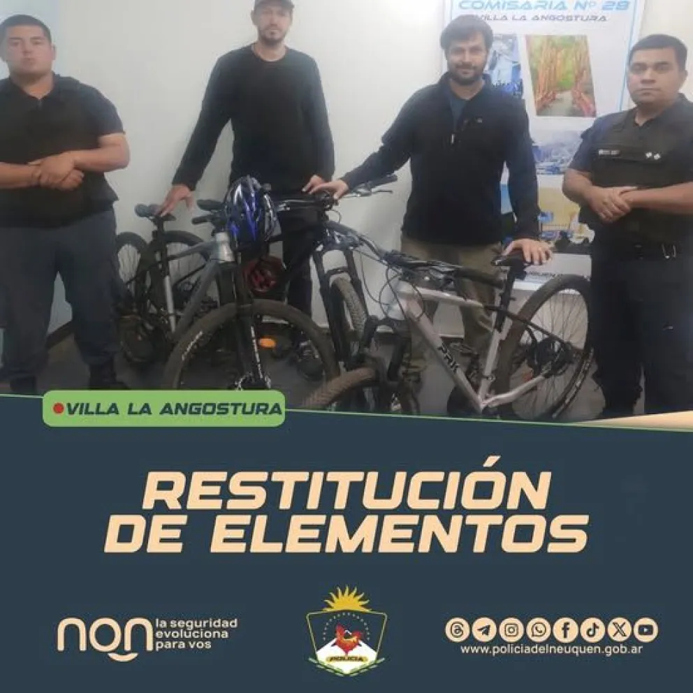 Recuperaron tres bicicletas robadas al Banco de Bicis
