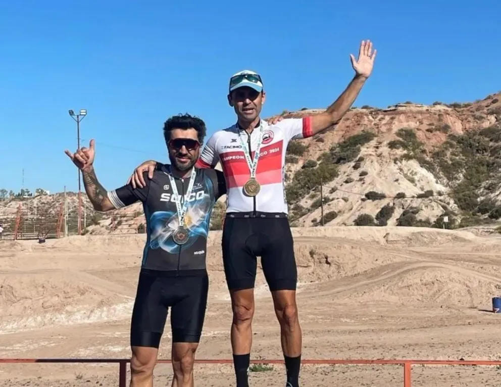 Podio para Di Lorenzo y Curipan en la 2da fecha del  Norpatagonico de MTB