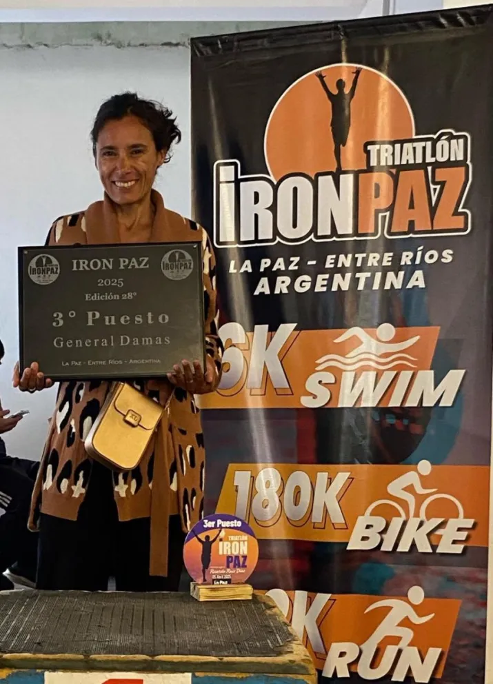 Fernanda Godoy tras el IronPaz: "Doce horas que resumen todo un año" 