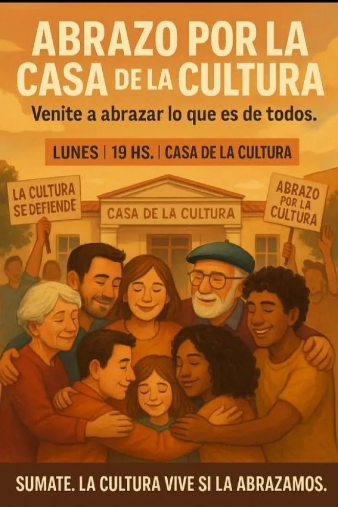 Docentes de la Casa de la Cultura llaman a un "abrazo simbólico" para difundir la difícil situación que atraviesan 