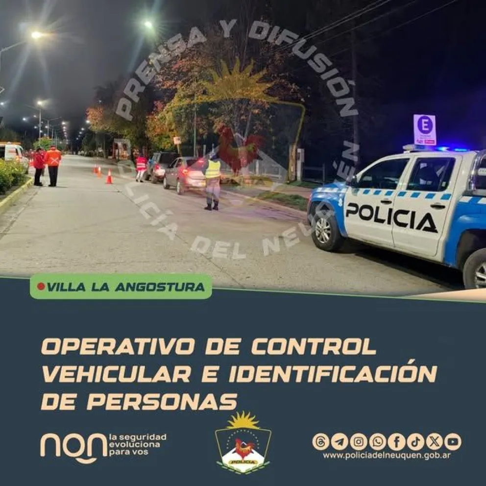 Alcoholemias positivas y secuestros durante un operativo de tránsito