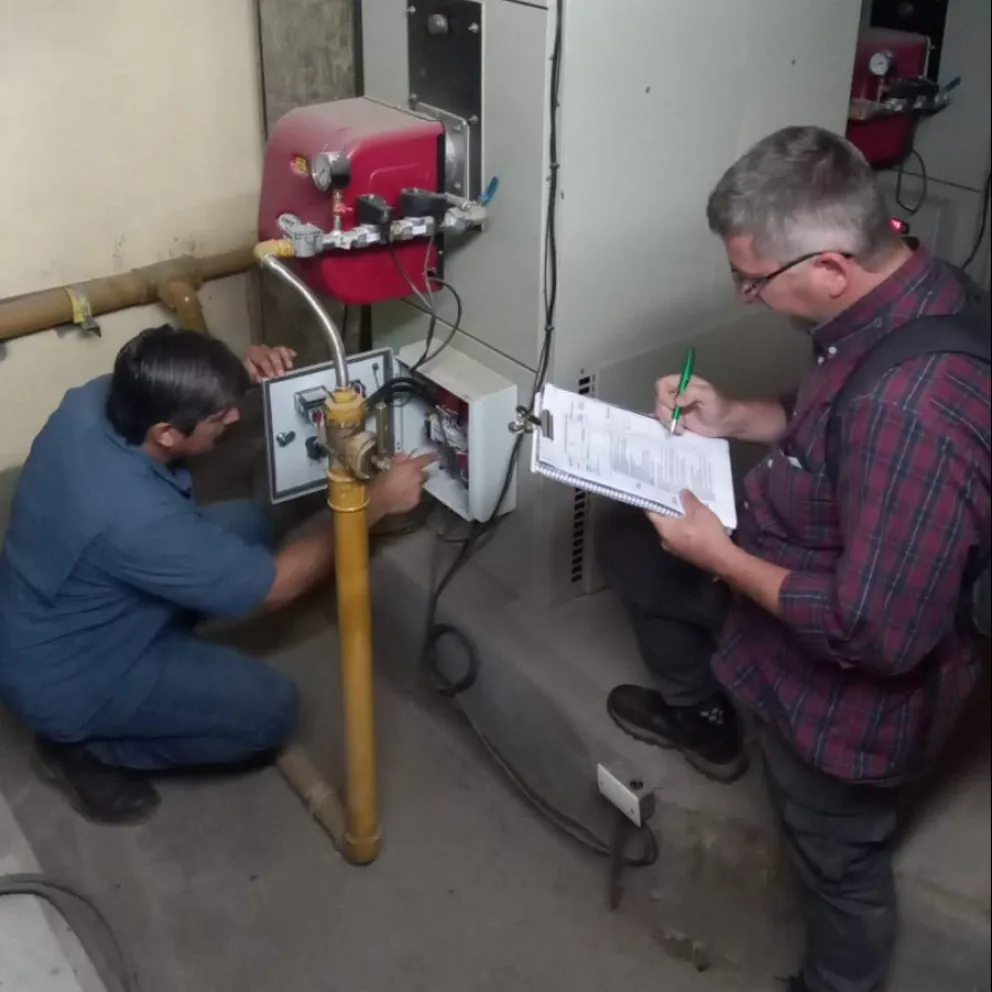 Comenzaron a relevar el estado de las calderas en establecimientos educativos 