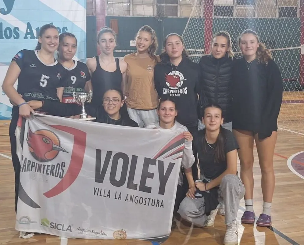 Amplia agenda del voley de Carpinteros del Sur en los últimos días