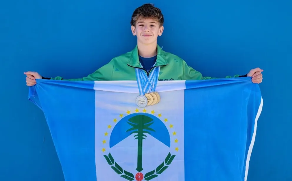 Felipe Bruni y el Club Andino local reconocidos dentro del programa "Alentando el Deporte"
