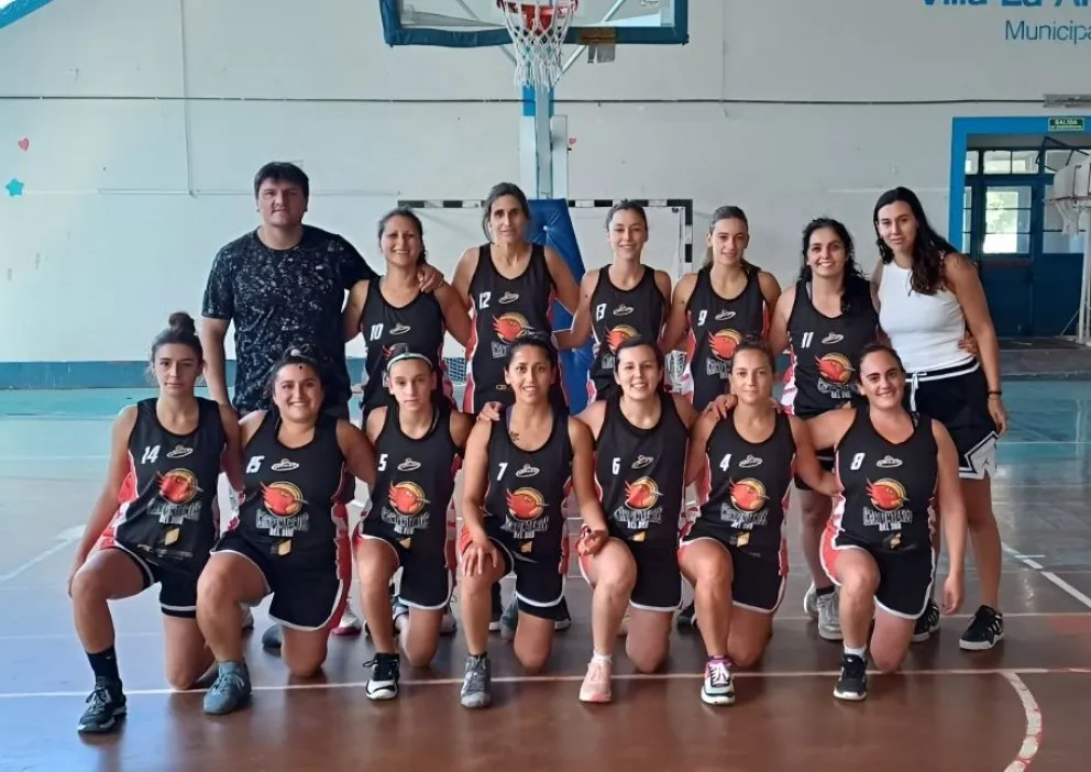 El básquet femenino de la liga del Limay llega al Barbagelata