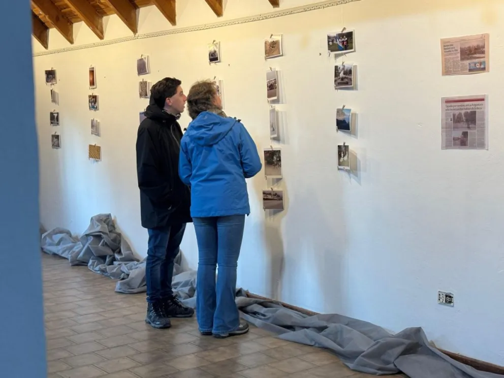 Comenzó la Muestra Fotográfica “Recuperando Historias”, 14 Años de la erupción del Volcán Puyehue