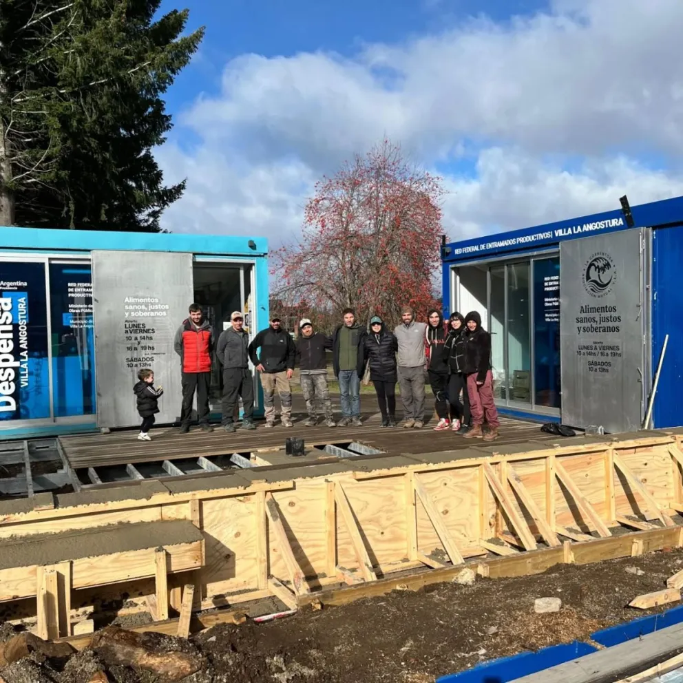 Finalizó la primera etapa de ampliación de la despensa comunitaria 