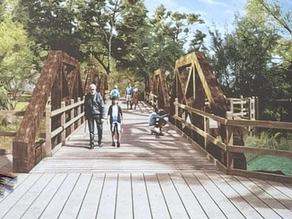 Avanza el proyecto del nuevo Puente Peatonal Correntoso: tres diseños en análisis