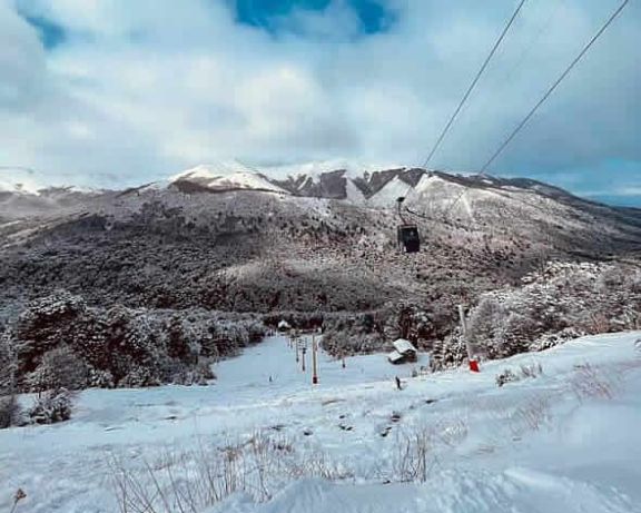 Así está el Cerro Bayo este sábado tras la nevada 