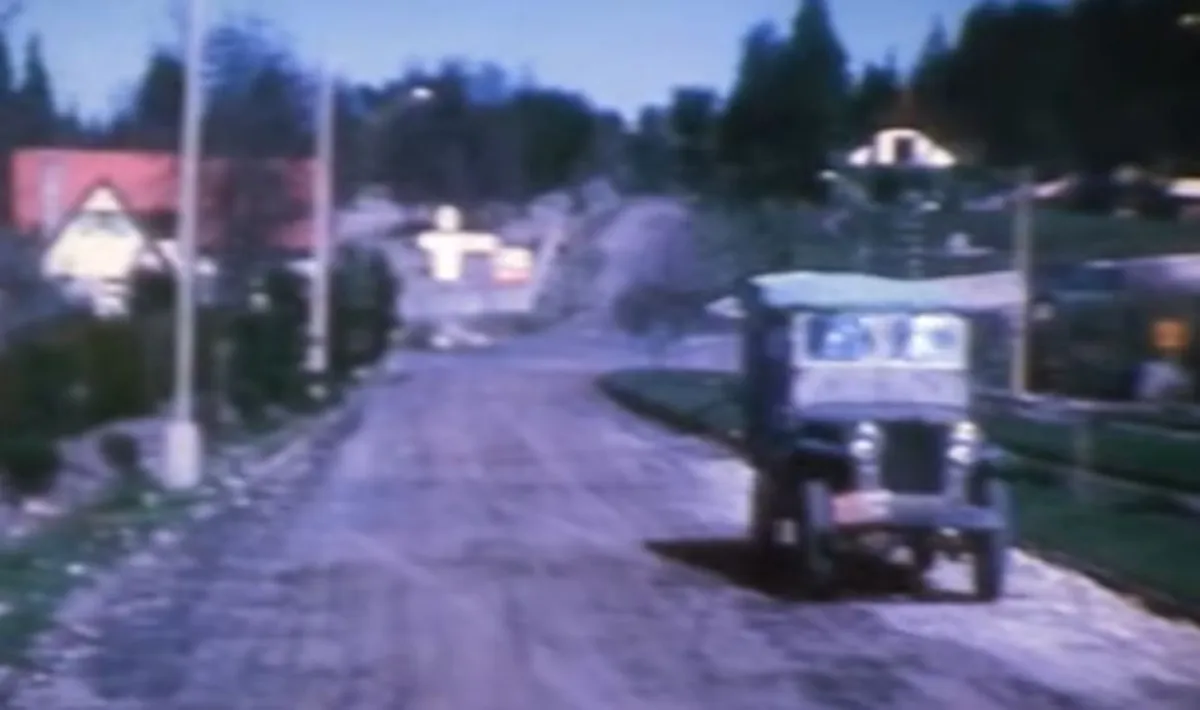 Así era Villa la Angostura en el año 1972 (Video) | DiarioAndino