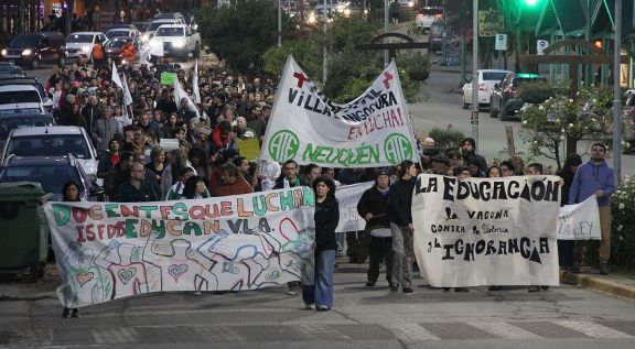 Así fue la marcha por el financiamiento universitario